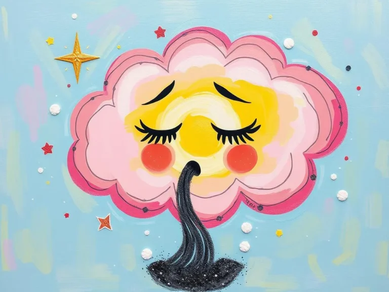 Coughing Black Sand Dream Symbol