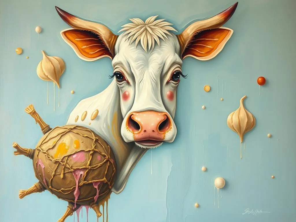 cow dung dream symbol