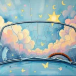 cracked windshield in dreams