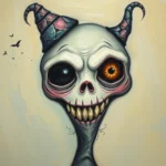 creepy looks dream symbol