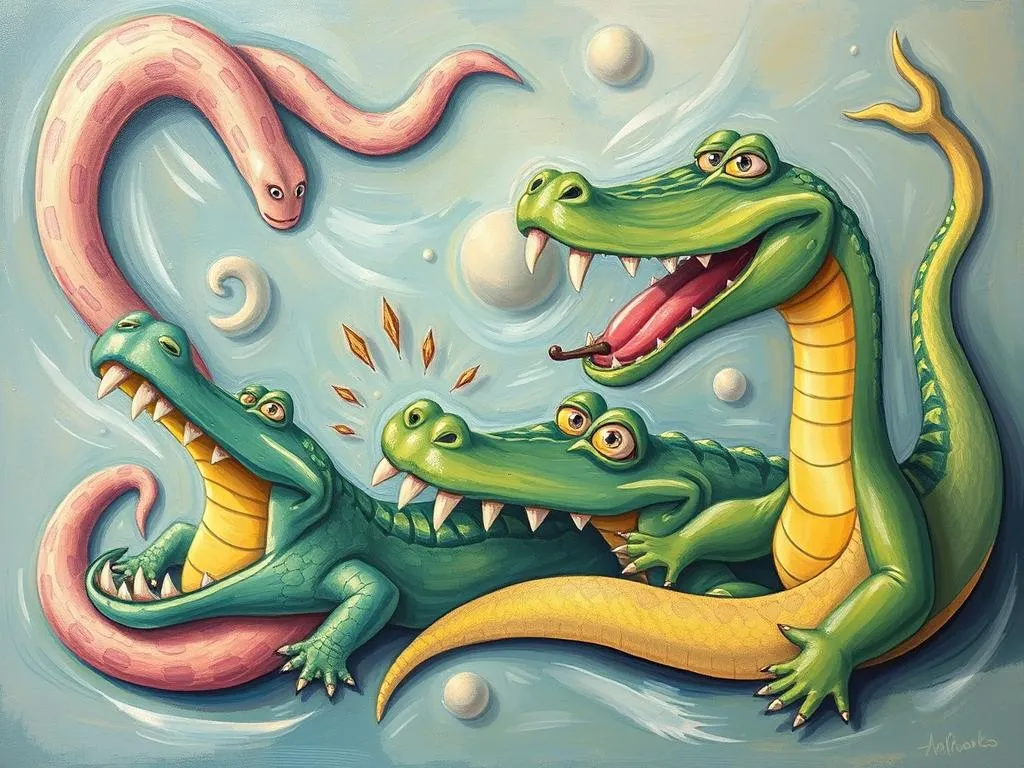 crocodiles snakes dream symbols