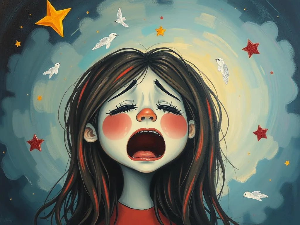 crying and screaming dream meanings interpretations