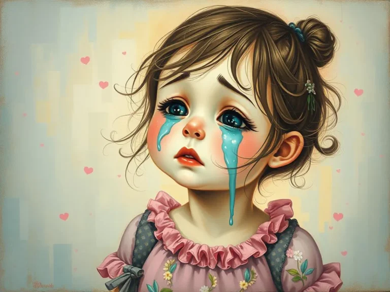 Crying Girl in Dream