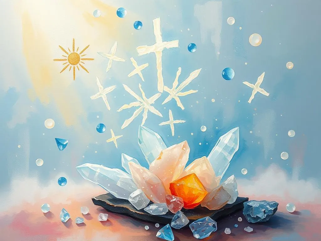 crystal salt embracing clarity spiritual growth
