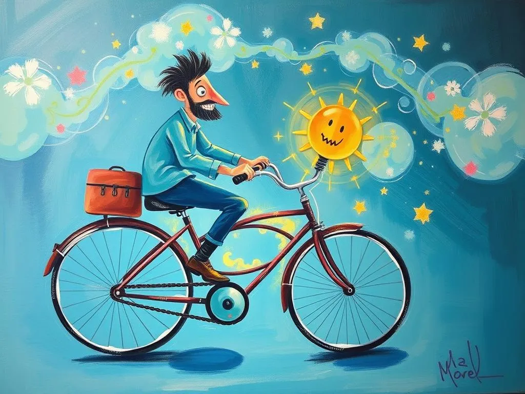 dads bike dream symbolism