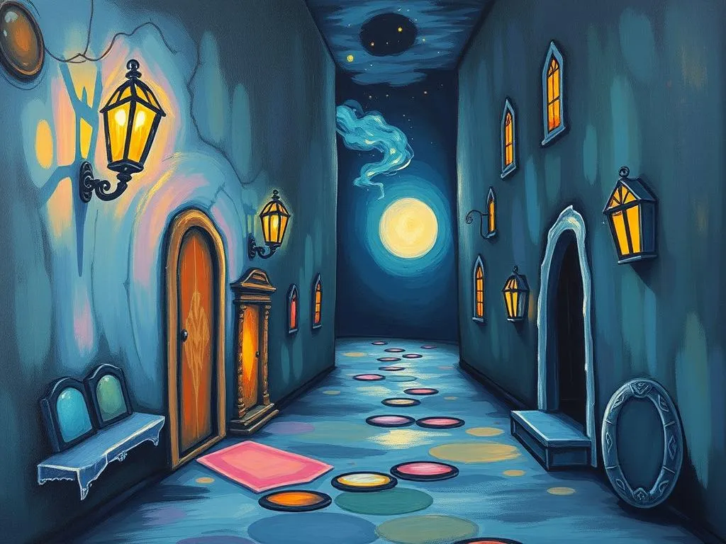 dark alley dream symbol