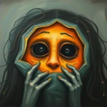 dark black eyes unveiling secrets behind haunting dream symbol