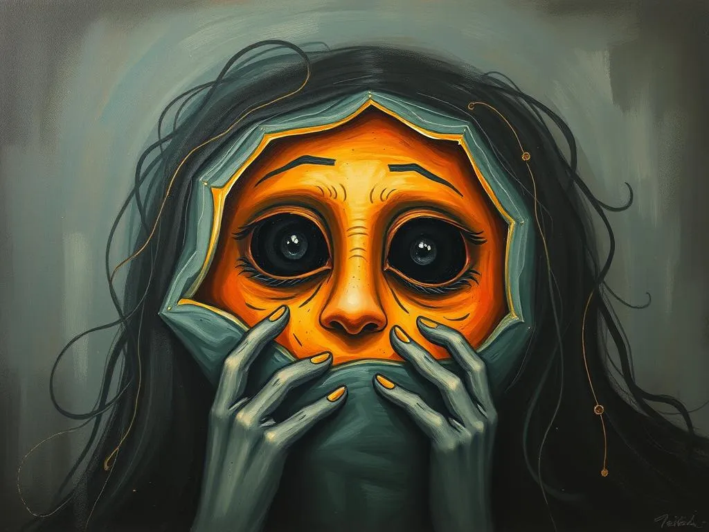 dark black eyes unveiling secrets behind haunting dream symbol