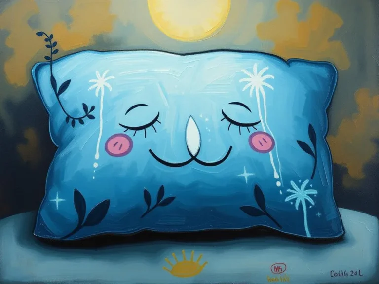 Dark Blue Cushion Dream Symbolism Meaning