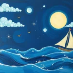 dark blue sea in dreams