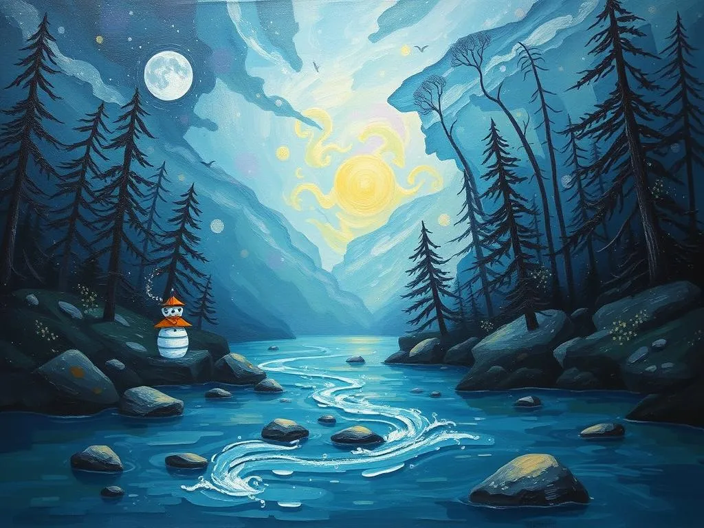 dark river in dreams