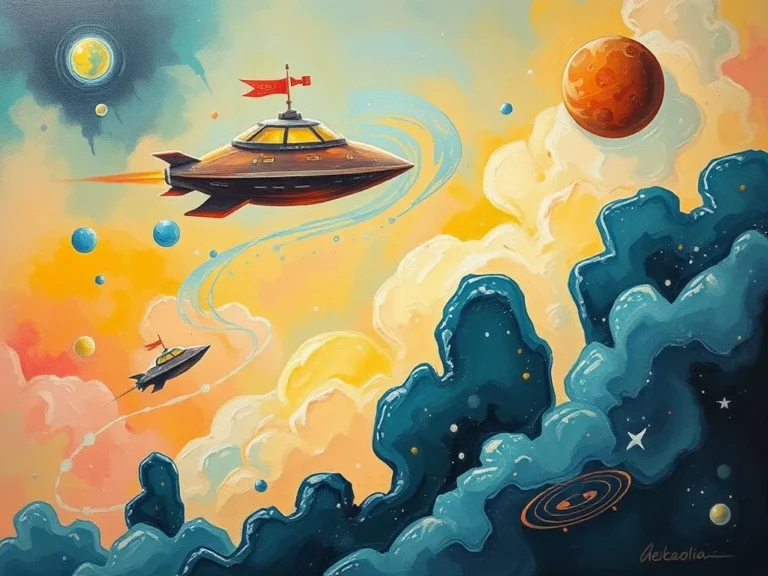 Dark Spaceships in Dreams