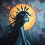 dark woman dream symbol