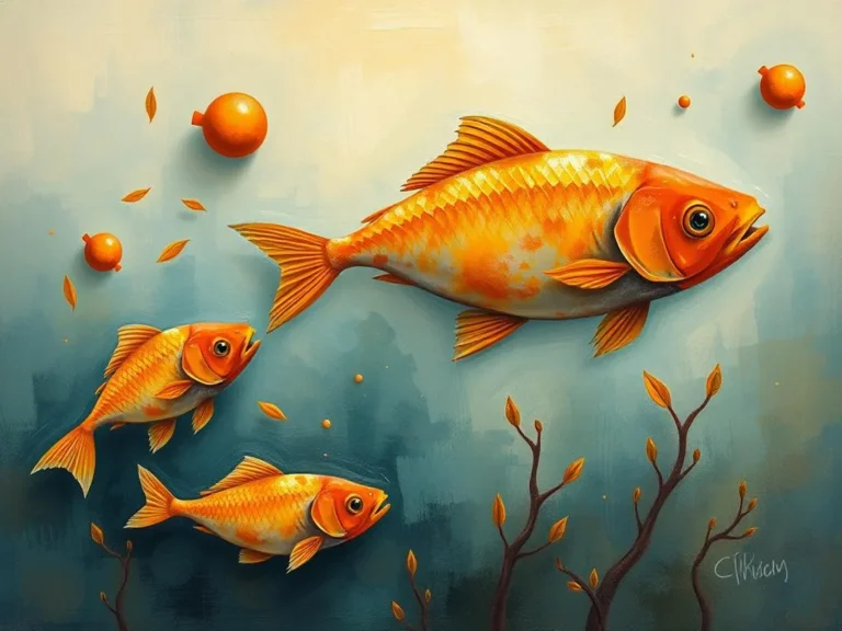 Dead Orange Fishes Dream Symbolism Significance