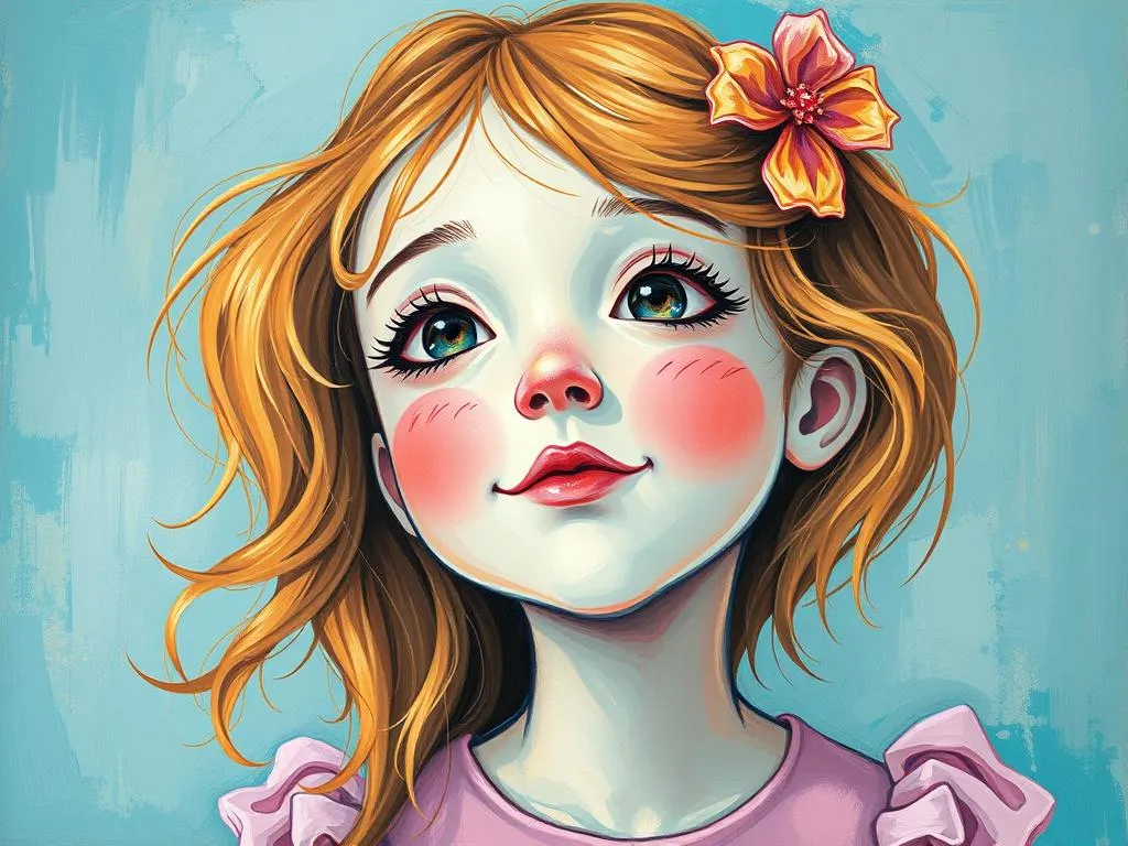 deaf human girl