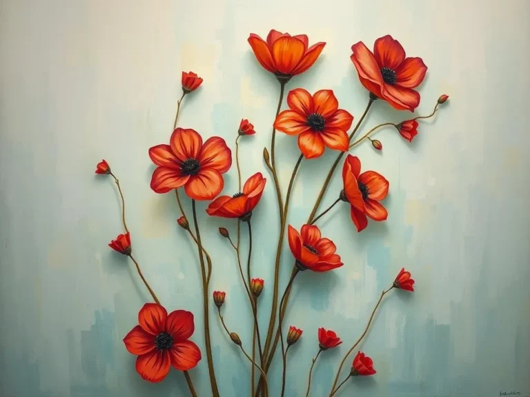 Decoding Symbolic Meaning Red Flowers Dreams
