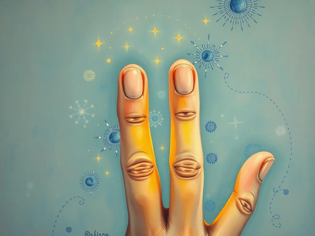 decomposed fingers dream symbolism