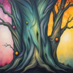 delving symbolic depths unraveling dream symbolism tree trunks