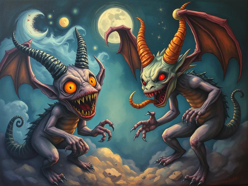 demonic creatures in dreams