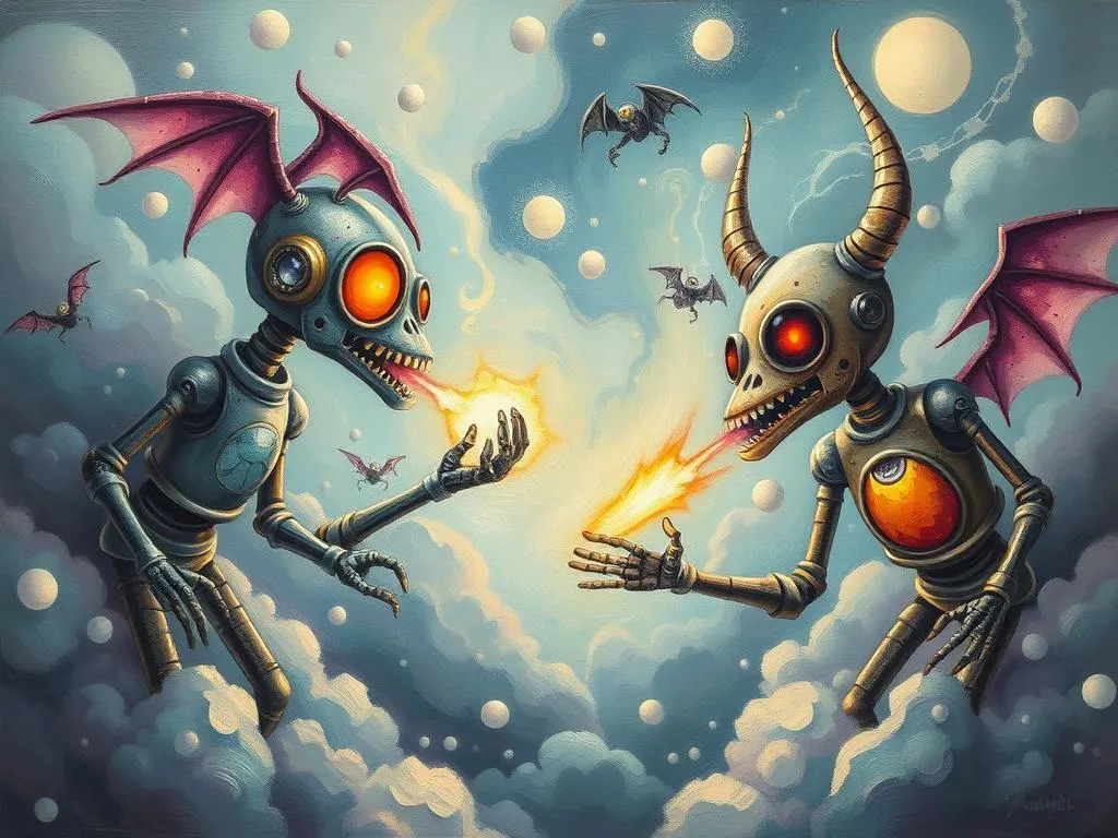 demonic robots in dreams