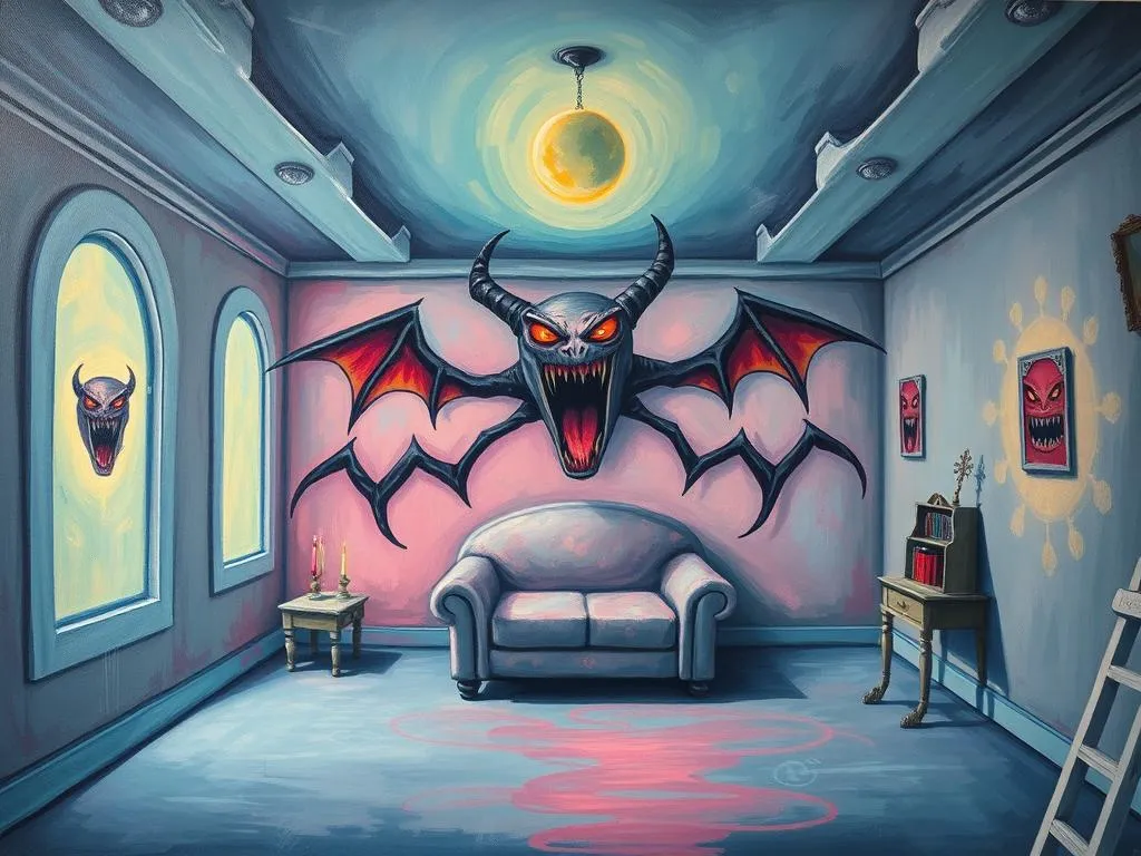 demonic rooms dream symbol