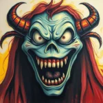 demonic scream