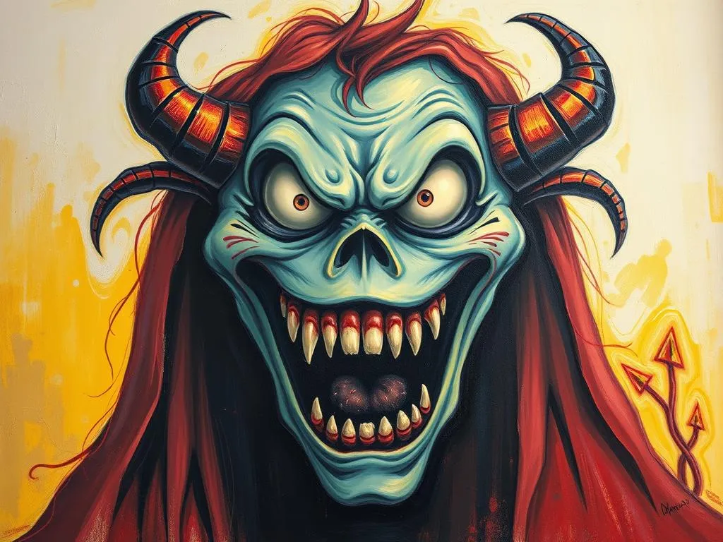 demonic scream