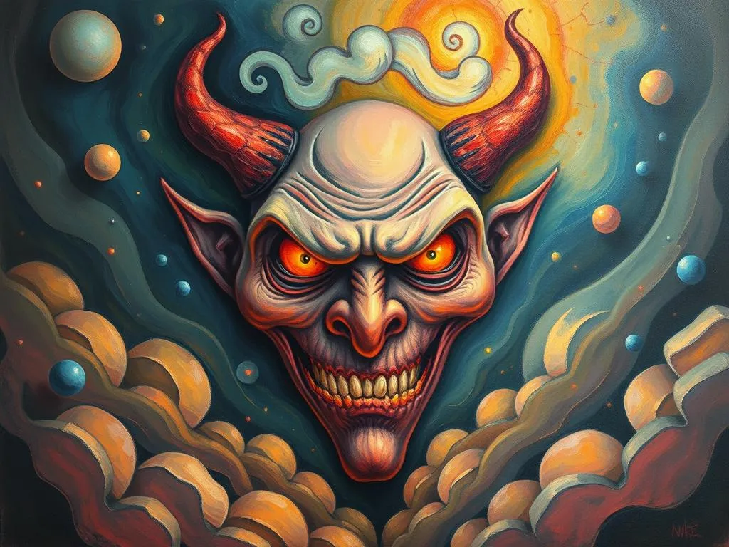 devil face in dreams unveiling hidden meanings and symbolism