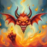 devil of fire dream symbol