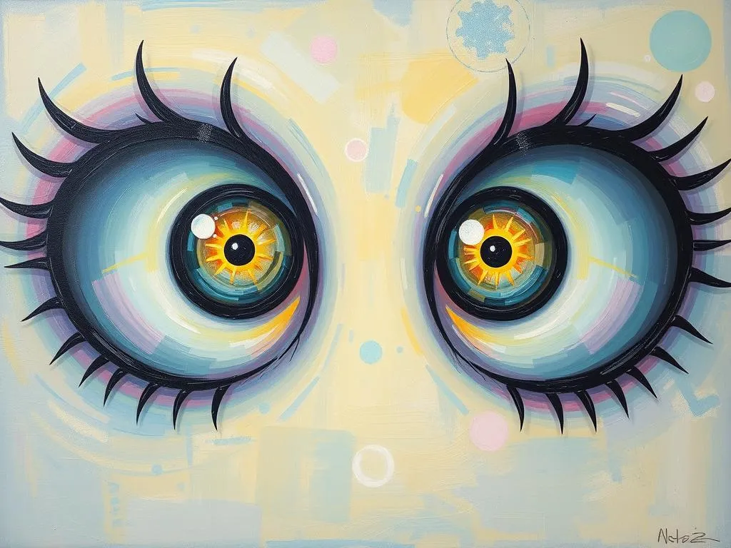 disembodied eyes dream symbol