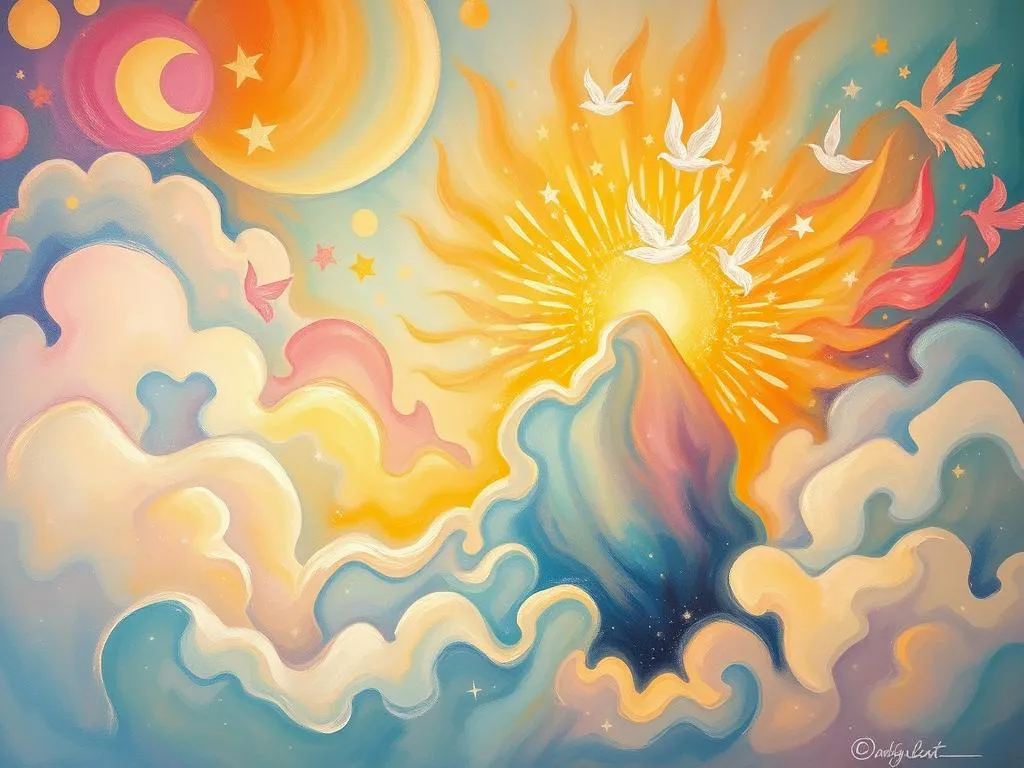 divine guidance heavenly light dreams