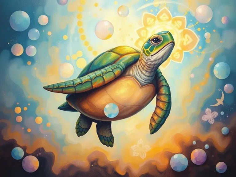 Divine Guidance Unveiling Wisdom Turtles Dream Symbolism