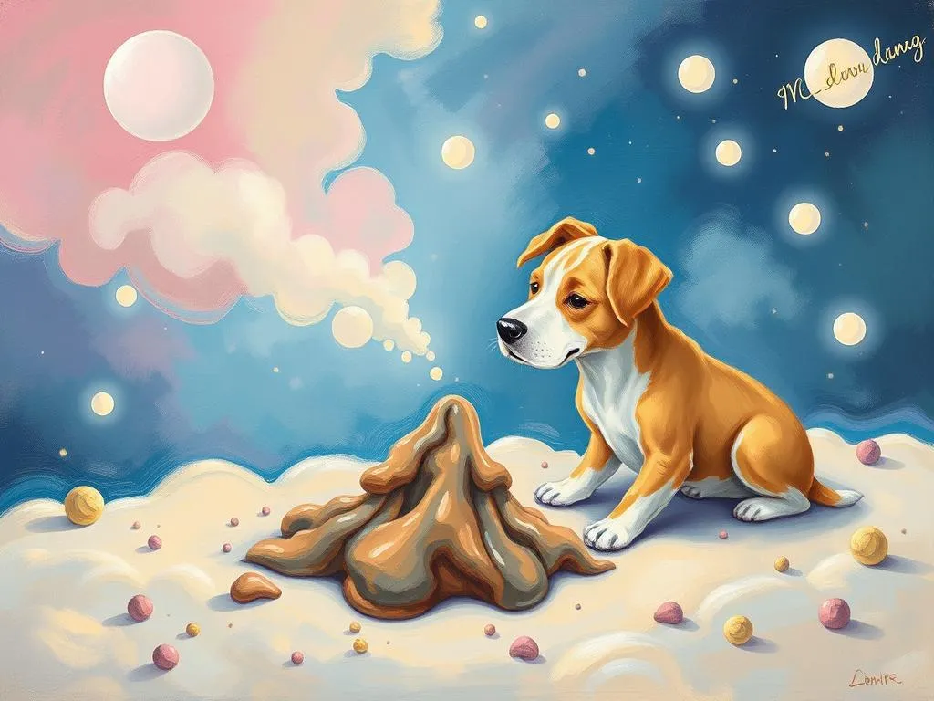 dog poop in dreams