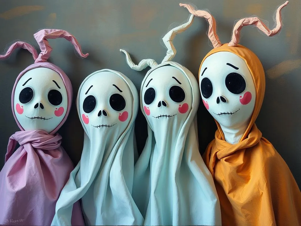 dolls ghost masks