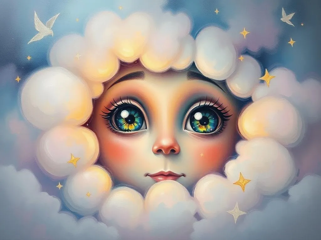 drawing eyes in dreams