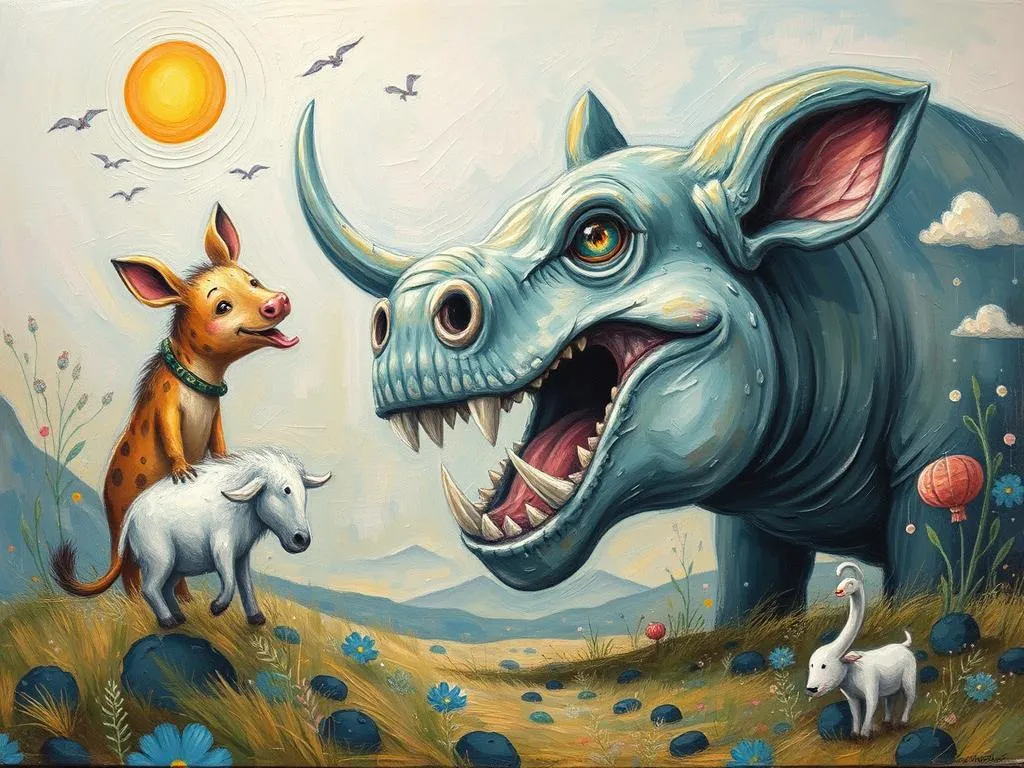 dream about big animal attack what does it mean