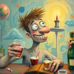 dream about drunk person