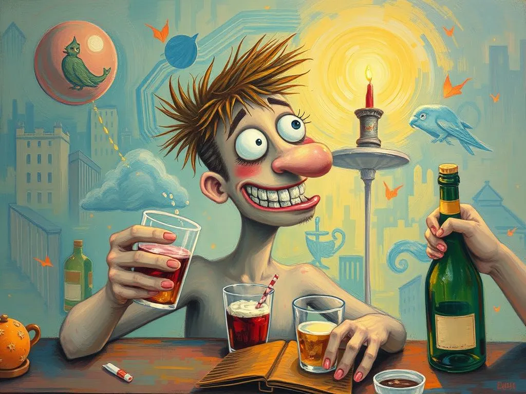 dream about drunk person