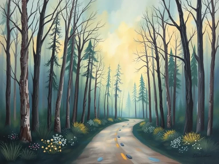 Dream About Forest Road: Uncover its Hidden Meanings