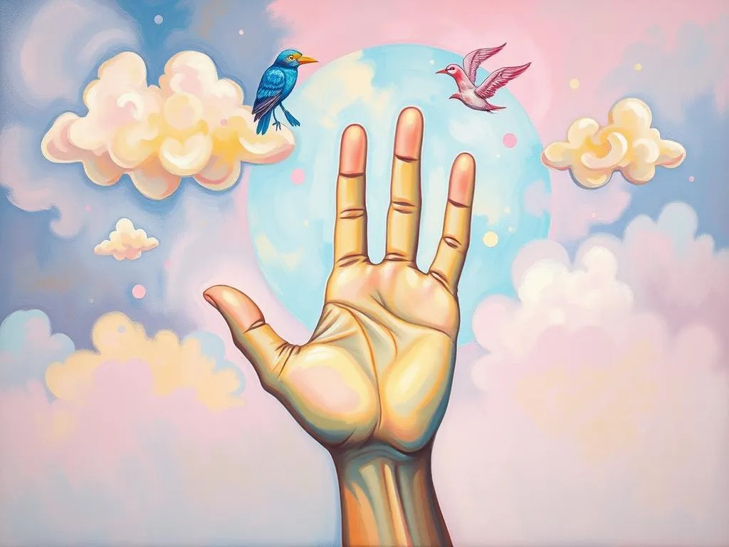 dream about giant hand symbolism interpretation