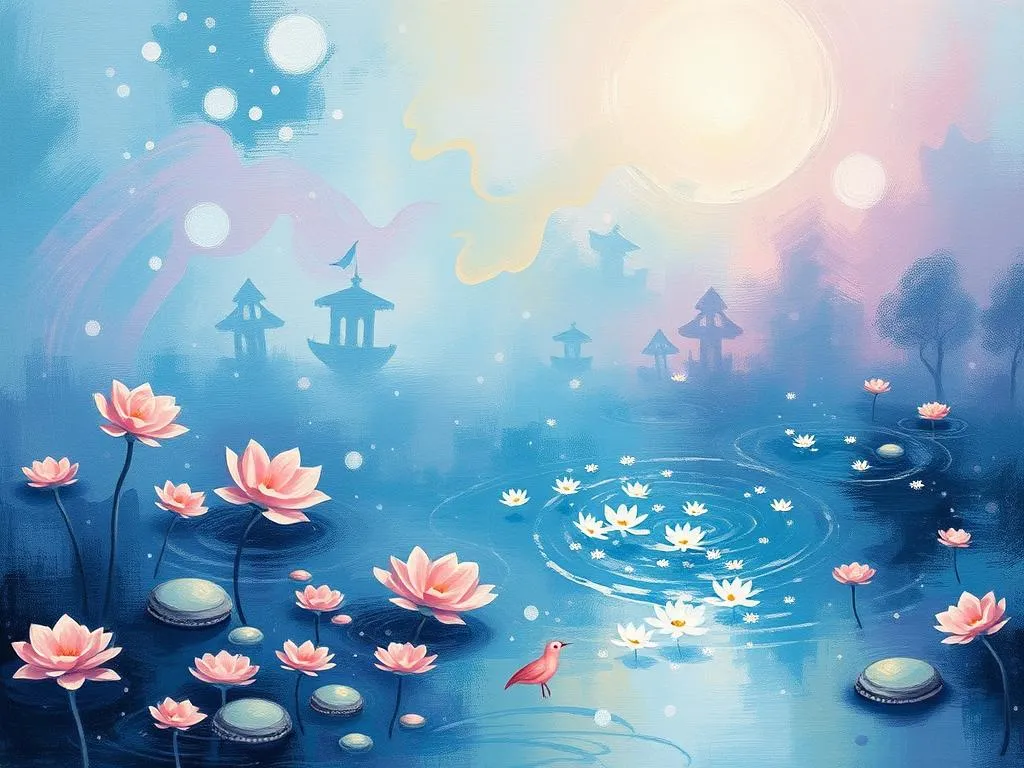 dream about pond of silvery water meaning and interpretation