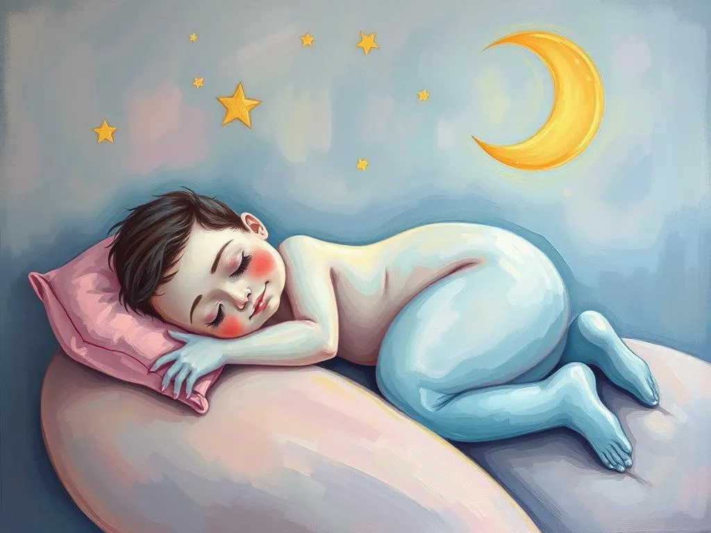 dream about sleeping on someones thighs