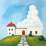 dream about white building meaning interpretation