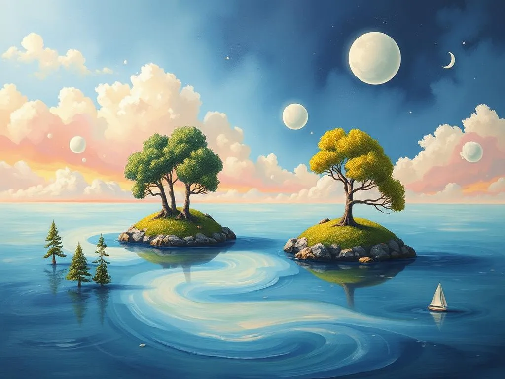 dream interpretation small islands of trees