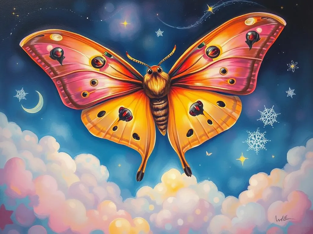 dream meaning symbolism giant moths