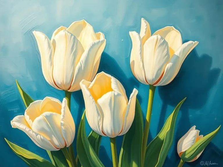 Dream Signs Unveiling the Hidden Meanings of White Tulips Dreams