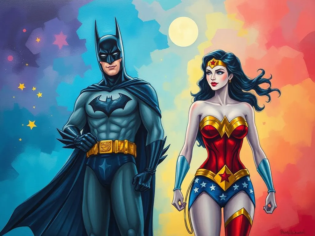 dream symbol batman and wonder woman