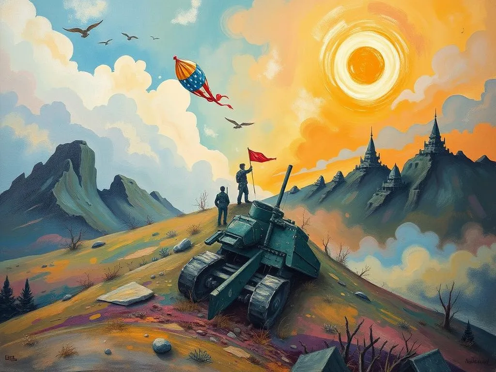 dream symbol battlefield