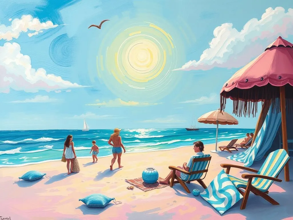dream symbol beach party