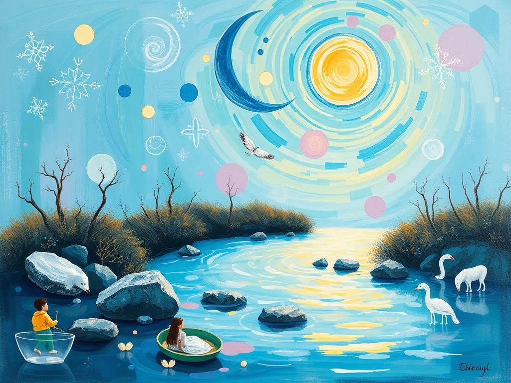 dream symbol big and clean river sign purity abundance